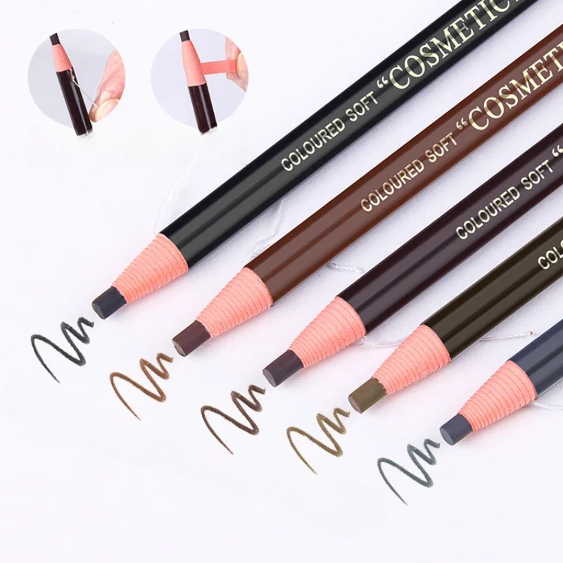 ดินสอเขียนคิ้วกันน้ํา Eyebrow Enhancers Long Lasting Brow เครื่องสําอาง Professional แต่งหน้าฉีกขาดดึงสายดินสอเขียนคิ้ว