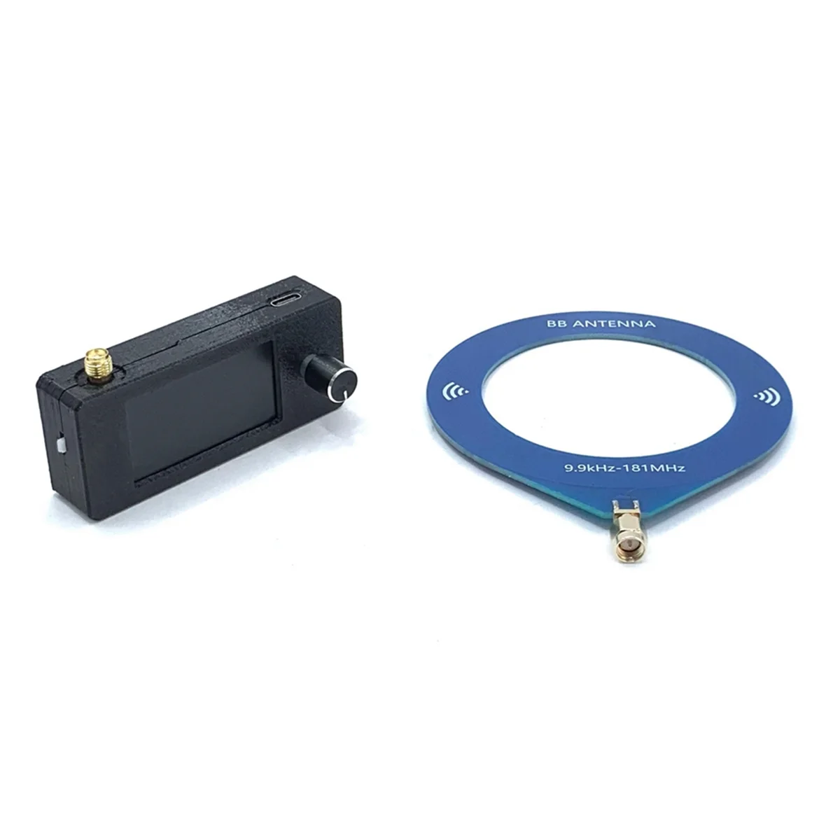 

A99T9.9khz-181mhz SMA Interface Mini Loop Antenna Pocket Size SI4732 Radio, Receiver, Mini Radio
