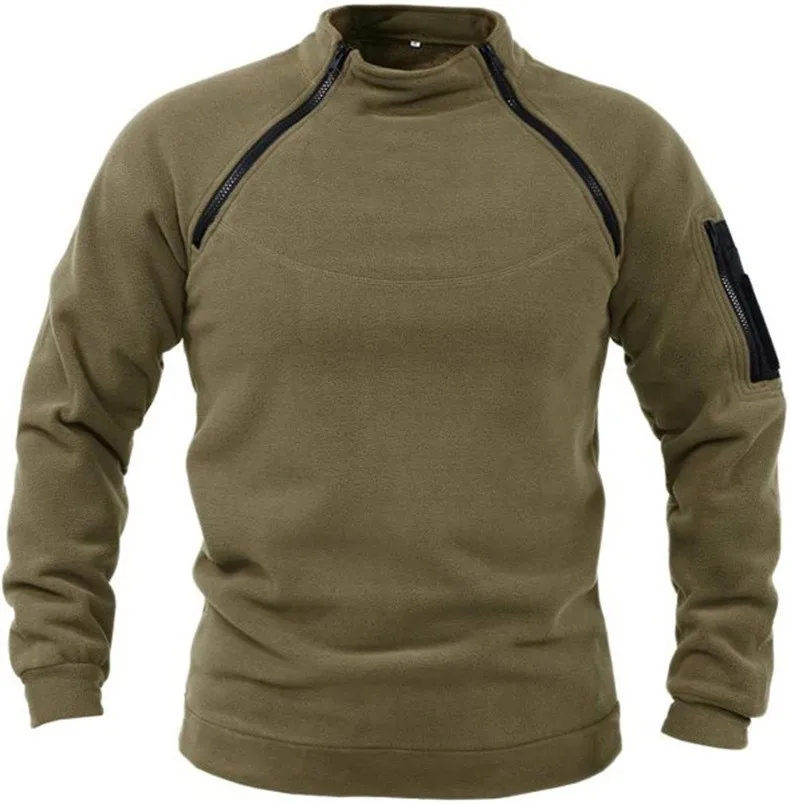 Fleece Military Uniform Men Tactical Shirt Long Sleeve Combat Shirt Hunting Clothes Military Uniforms for Men  Winter Jacket