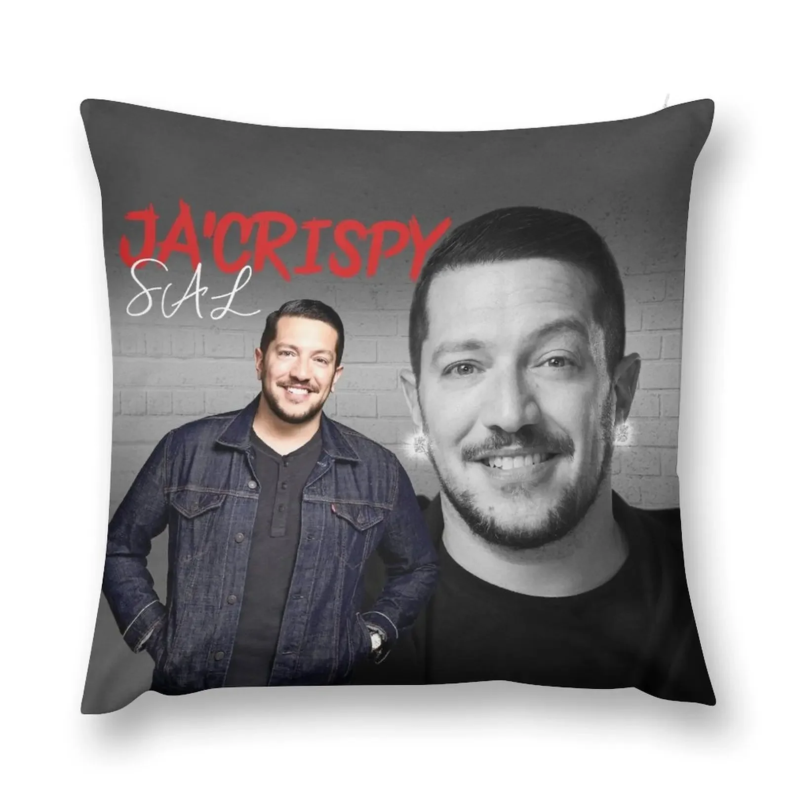 Sal Vulcano Impractical Jokers Sal Throw Pillow Decorative Sofa Cushion Couch Cushions Room decorating items pillow