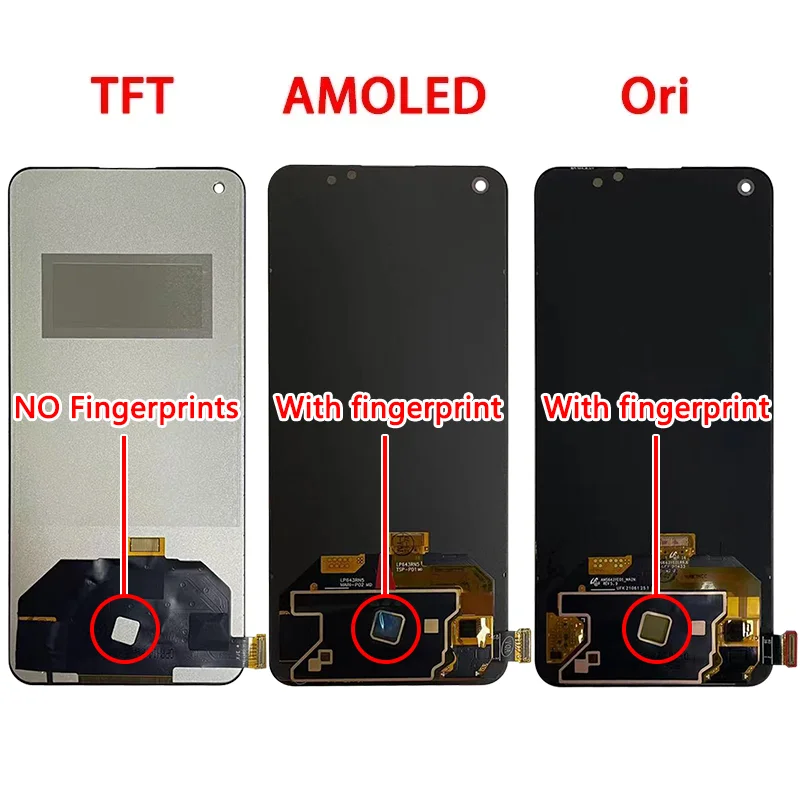 Pantalla LCD AMOLED Original de 6,43 pulgadas para OnePlus Nord 2 5G, montaje de Panel Digitalizador de pantalla táctil Nord2 5G DN2101 DN2103