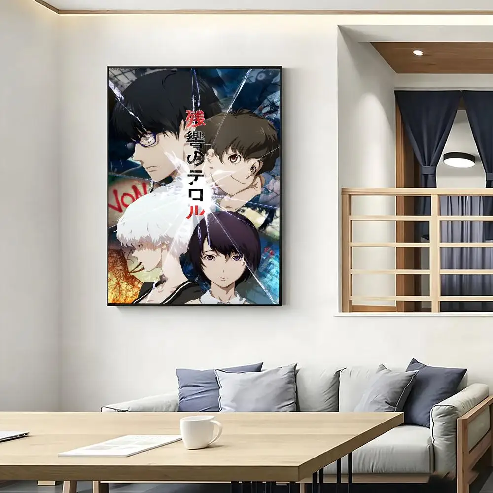 Rastar Terror In Resonance Anime Poster Poster HD Self Adhesive Waterproof Wall Art Ideal For Home Office Dorm Bedroom Great Gi
