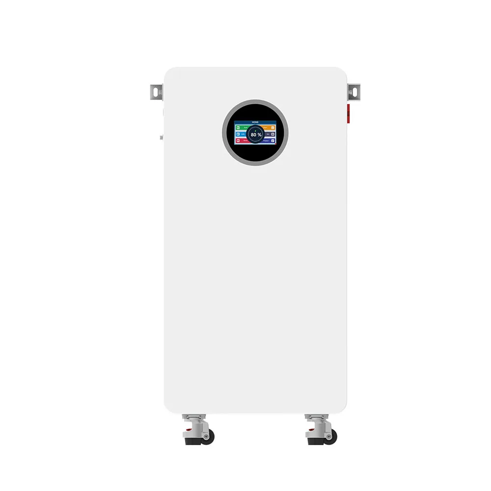 10KWH 20KWH Home Solar Storage Cabinet Hybrid Inverter Stackable Battery on Off Grid With CAN Communication