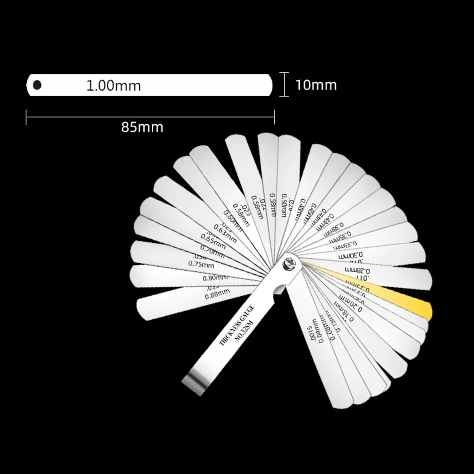 텔레미터 필러 두께 필러 측정 도구, 휴대용