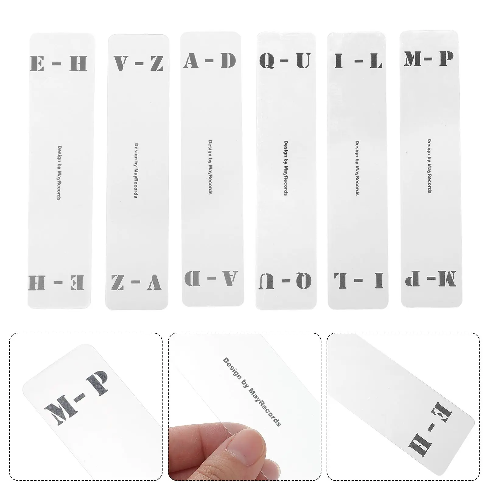 record dividers Index Card for Index Card for Shelf Storage Category Label Divider Card