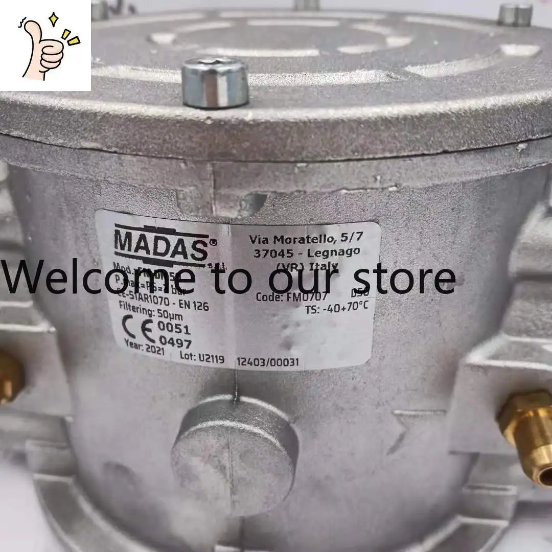 Italy MADAS MADAS, gas filter FM series FM07 DN50 threaded interface