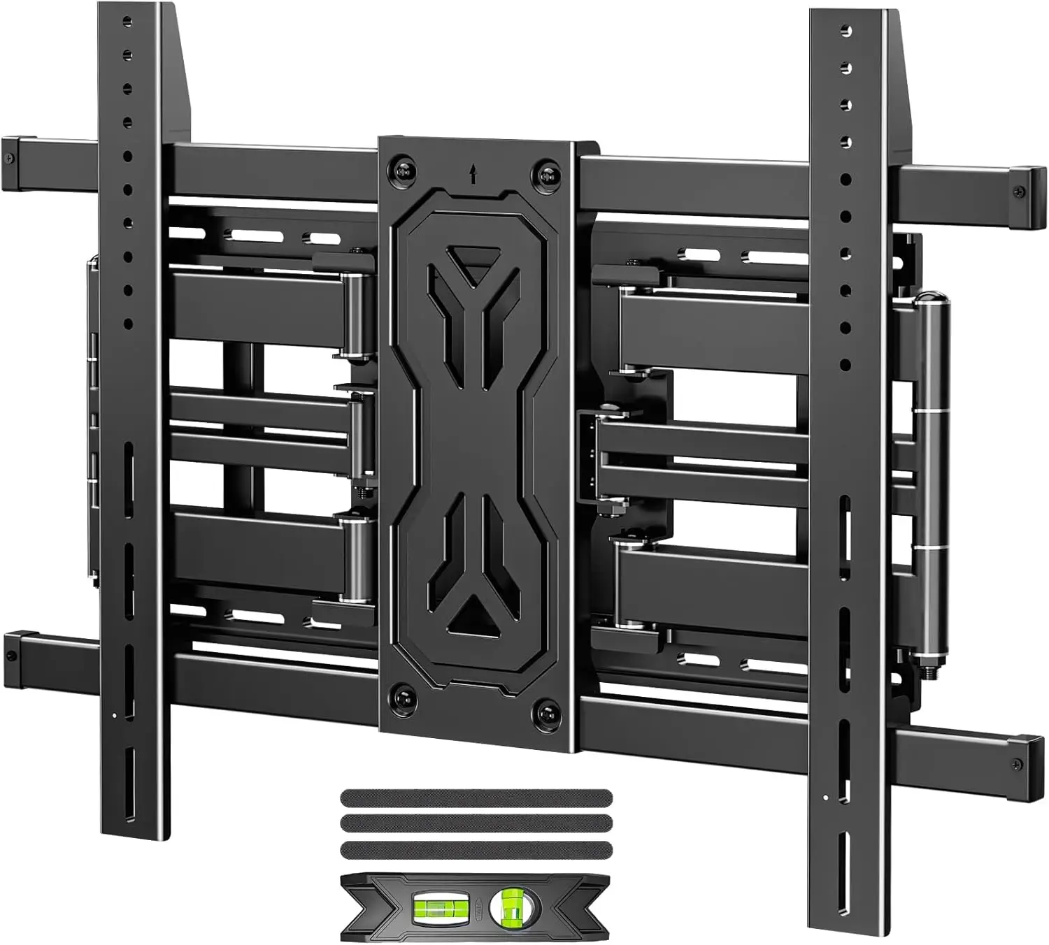 

Настенный кронштейн для телевизоров с полным диапазоном движения, для экранов 50-110 дюймов, выдерживает до 113 кг, тонкий дизайн с функцией поворота и наклона.