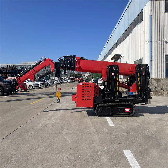 Guindaste aranha de elevação de material de construção Mini guindaste aranha pequeno de 3 toneladas
