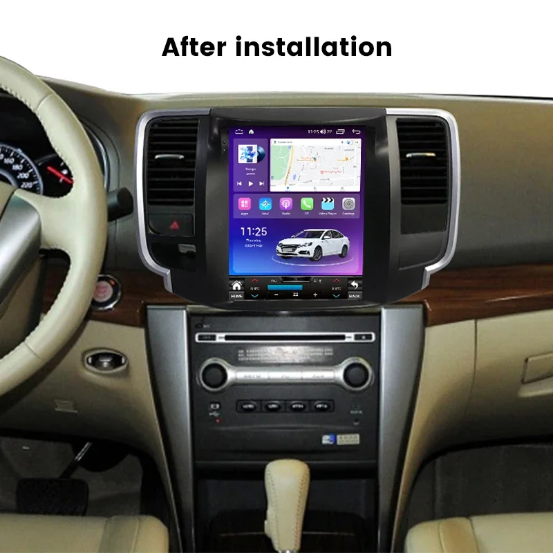 For Nissan Teana J32 2008-2014 Car Radio Multimedia Player Tesla Style Screen Car Intelligent System Carplay Android Auto WIFI