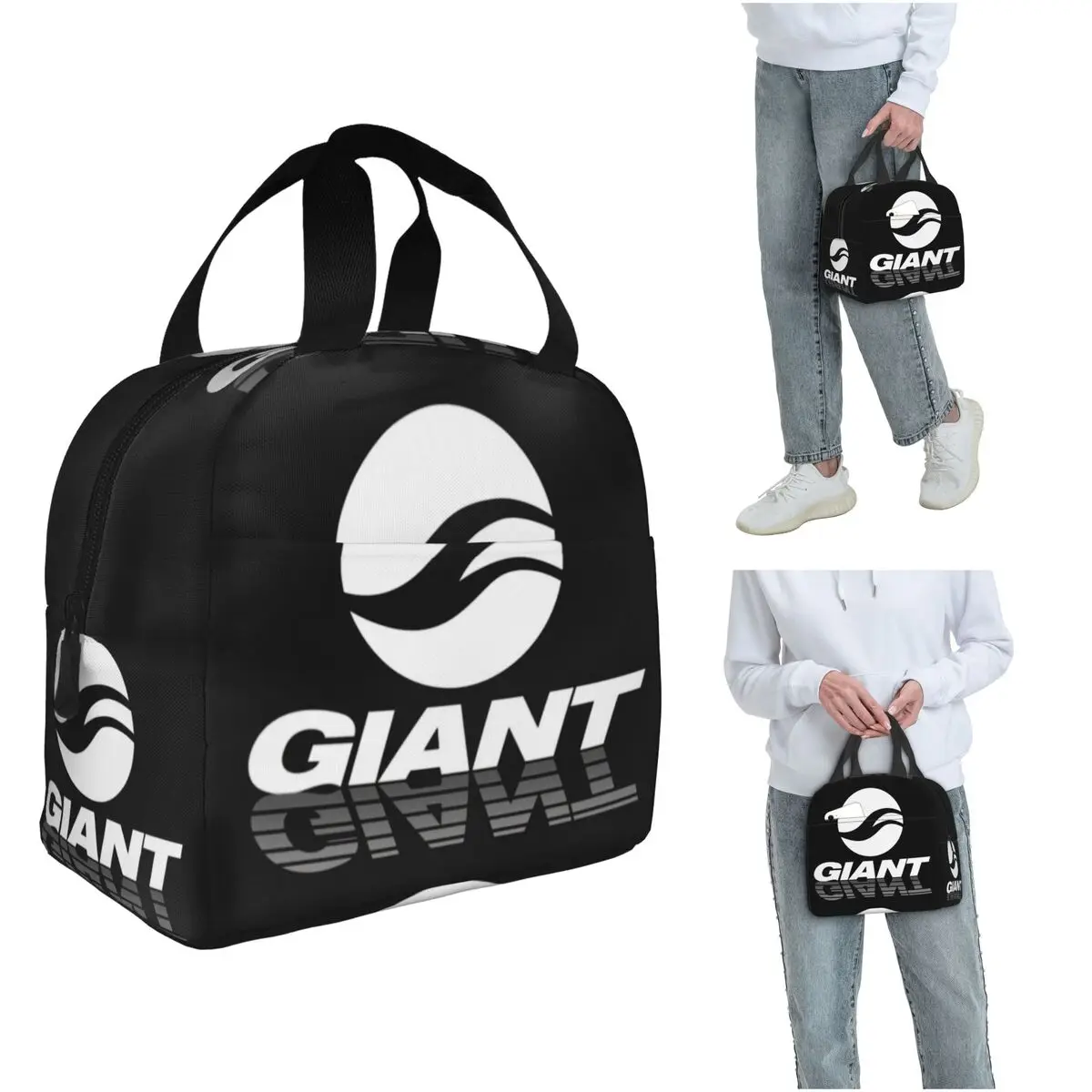 

Термосумка для обедов Giant-Bike для женщин и детей, герметичная, для еды, термосумка-тоут