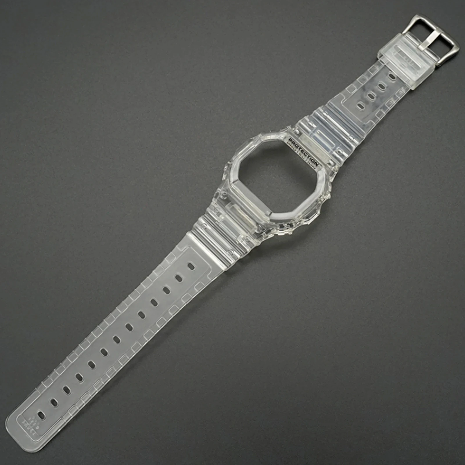 Watch Band Accessories for Casio G-SHOCK DW5600 5700 GW5600 5000 5035 Watchband GB5600 DW5025 5030 Resin Strap Case Men Bezel