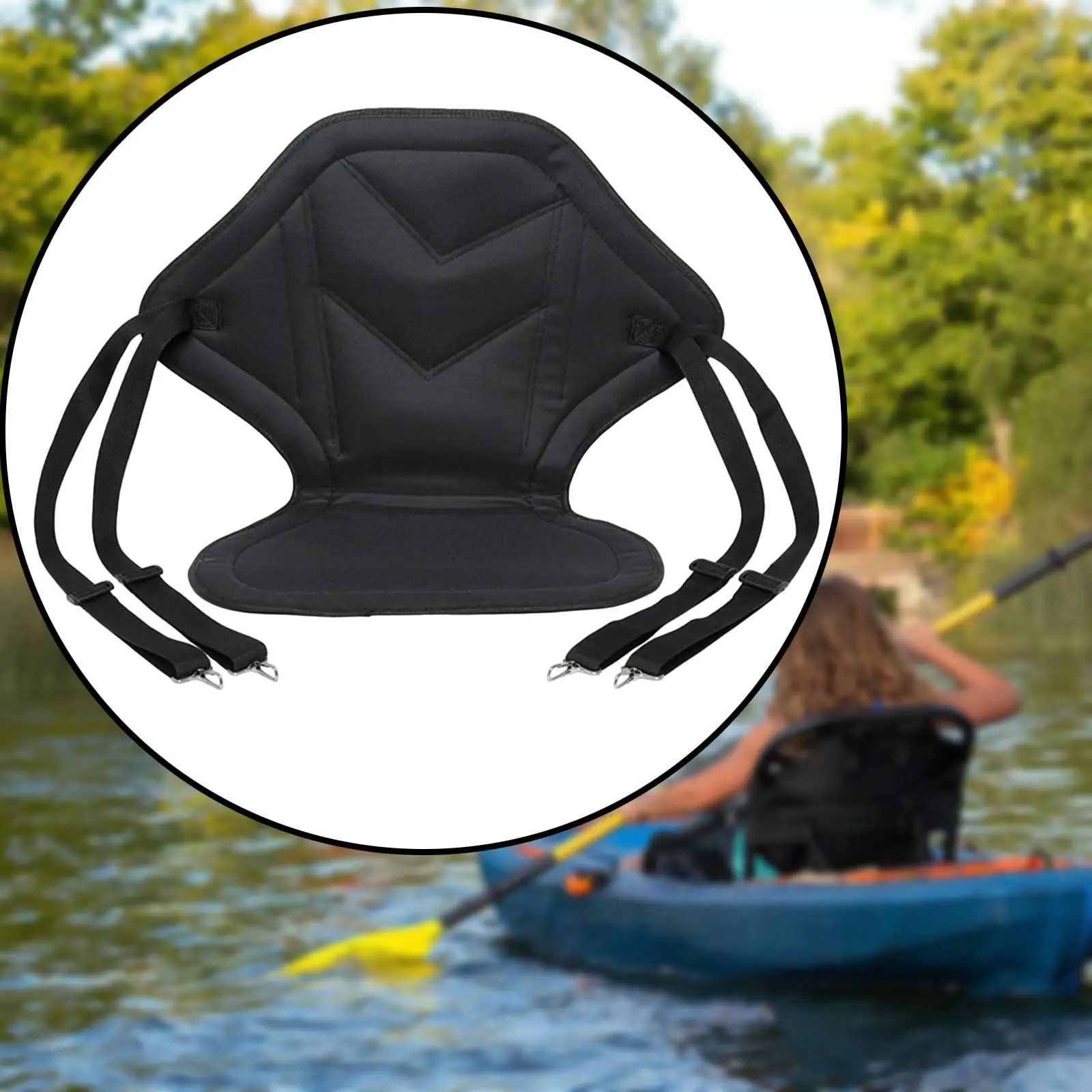 

Сиденье для каяка, лодки, подушка для каяка, каякинг, водные виды спорта, противоскользящее дрейфующее универсальное