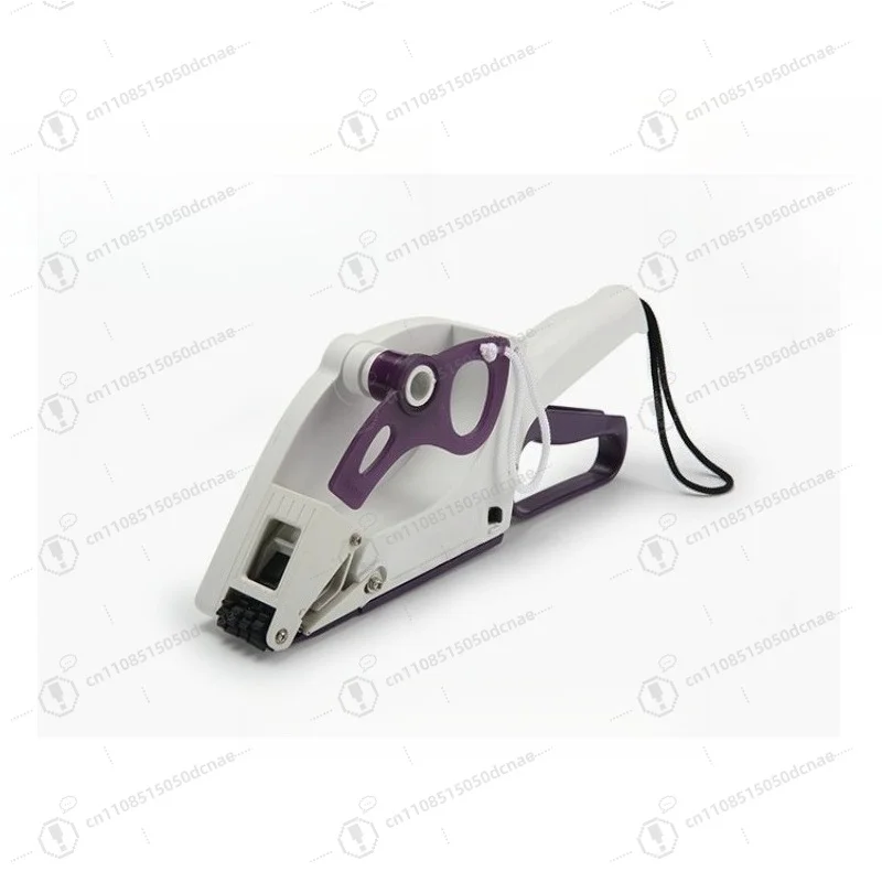 Semi Automatic Handheld Labeling Machine Small Sticker Applicator For Round Plastic Bottles Flat Surface Price Tag Pasting
