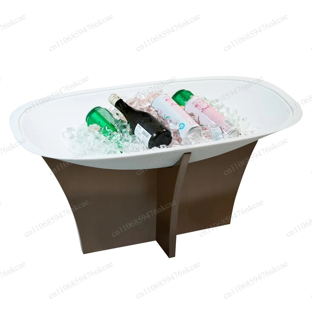

Modern Nested Coffee Tea Table Set Solid Acrylic Surface Durable Home Living Room Furniture