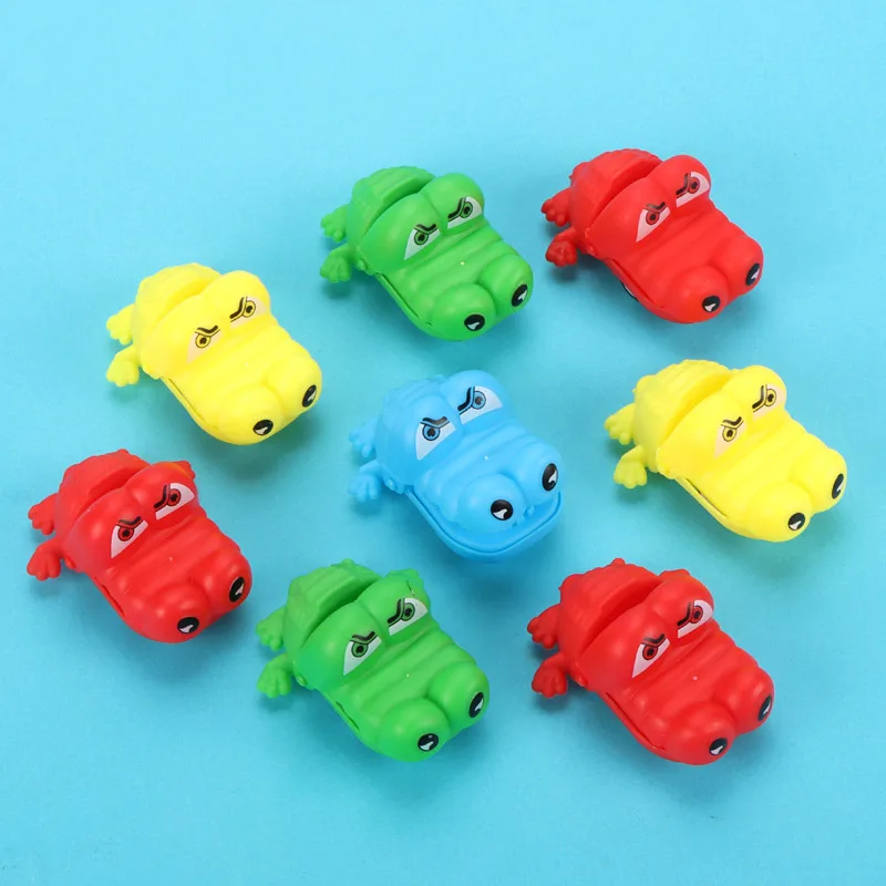 8Pcs Colorful Mini Biting Crocodile Pull Back Cars Toy for Kids Boys BIrthday Party Favors Pinata Filler Goodie Bags School Gift