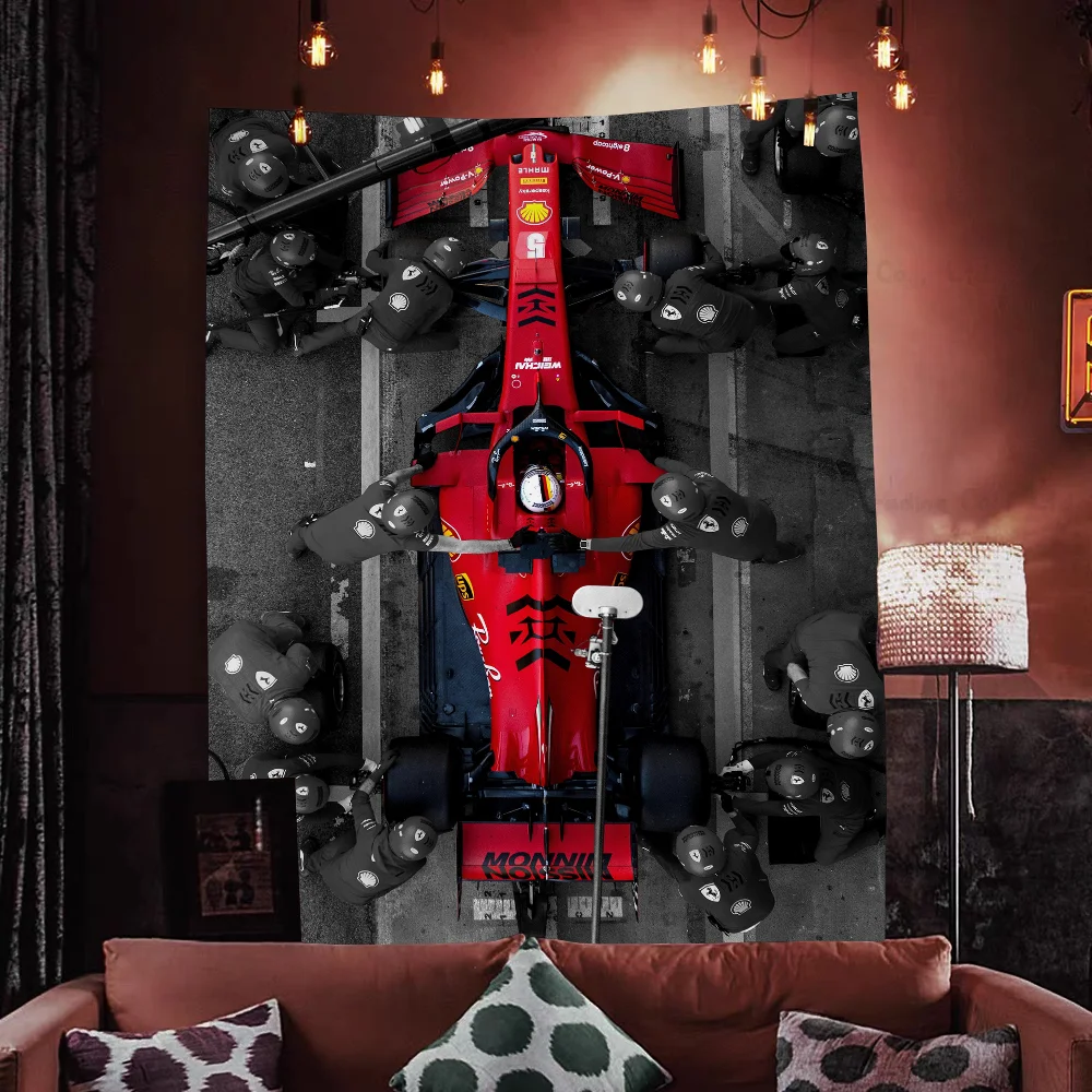 F1 Formula 1 Racer Legend Hippie Wall Hanging Tapestries For Living Room Home Dorm Decor Art Home Decor