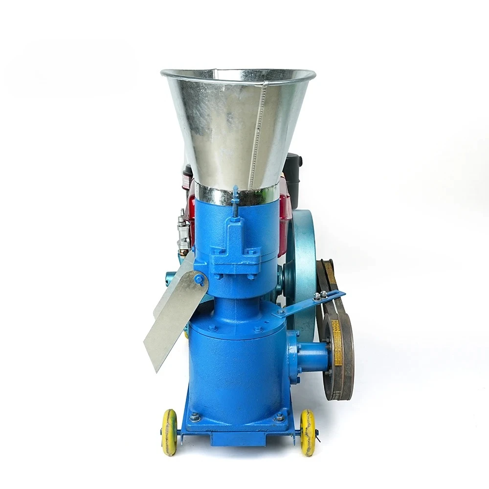 Goat Poultry Chicken Diesel Pellet Feed Machine Straw/Grass Powder Pellet Processing Equipment