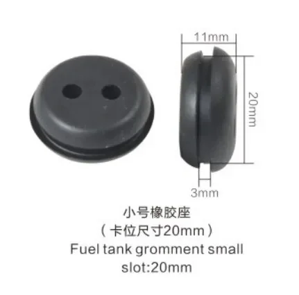 Imagem -03 - Tanque de Combustível Mangueira Linha Tubo de Borracha Rolha Óleo Plug Grommet para Artesão Strimmer Aparador Grama Escova Cortador Sopradores Peças