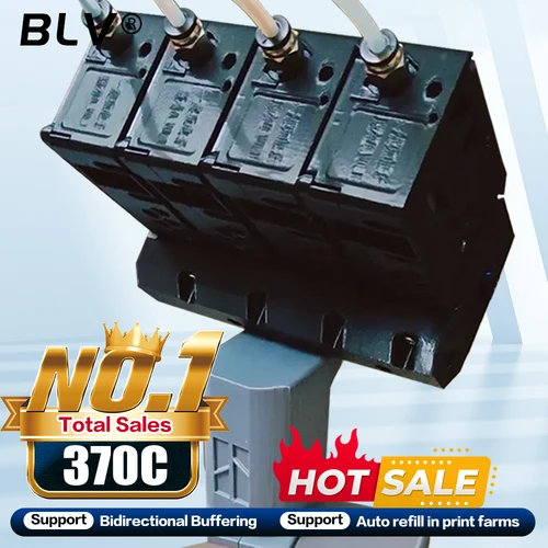 Imagen 1 del producto BLV gran oferta BMCU 370C soluciones AMS MMU de código abierto AMS lite 370 130 BMCU370 compatible con recarga automática Compatible con granja A1 A1 mini