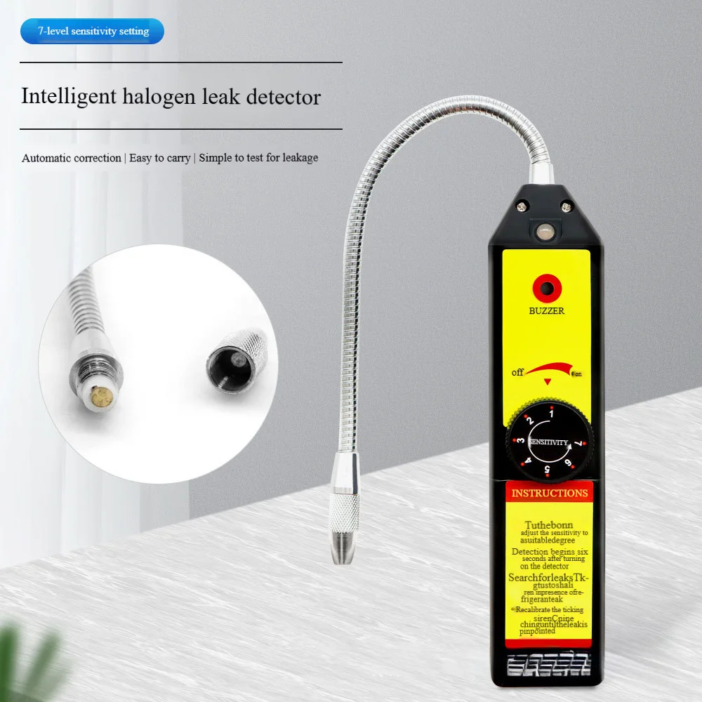 

Automotive leak detector Electronic halogen refrigerant air conditioning refrigerant gas leak detector Halogen detector