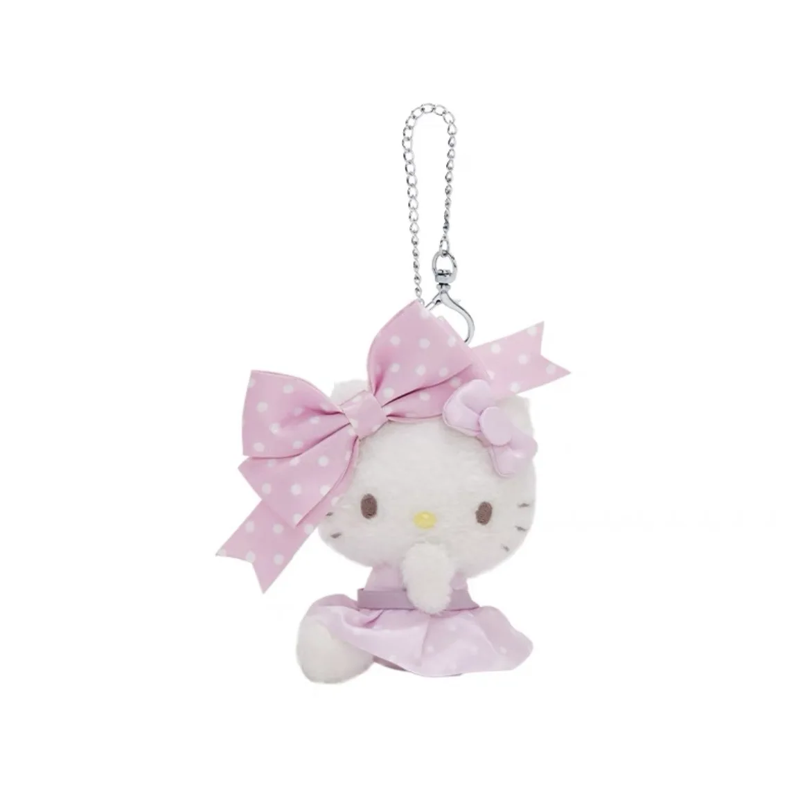 Sanrio bolinhas arco boneca caixa de presente série kitty melodia cinnamoroll cogimyun anime embalagem de pelúcia decoração chaveiro pendurado