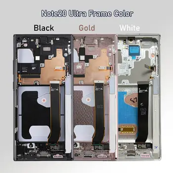 適用於三星 Note 20 Ultra 的 6.9 吋 AMOLED LCD 顯示器(型號:SM-N986B、SM-N985F、N986U),附邊框和後蓋玻璃,觸控螢幕更換 10 最佳銷售 三星 Note 20 Ultra 顯示器 - №3