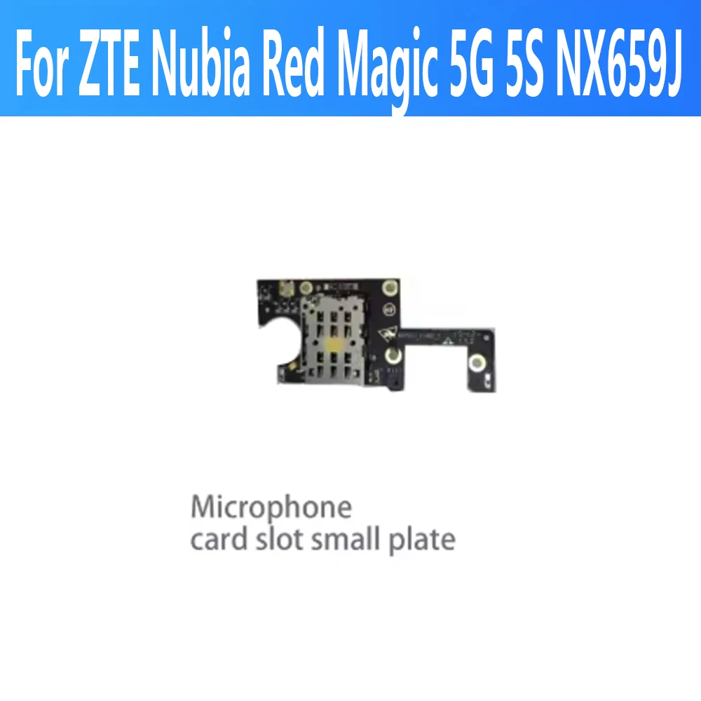 For ZTE Red Magic 5G 5S NX659J Charging Port Flex Cable Connector Replacement Original USB Dock Board