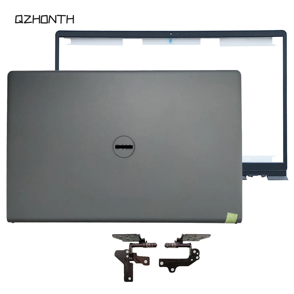 New For Dell Inspiron 15 3510 3511 3515 LCD Back Cover / Front Bezel / Hinges 00T4MT1 0T4MT1 Gray