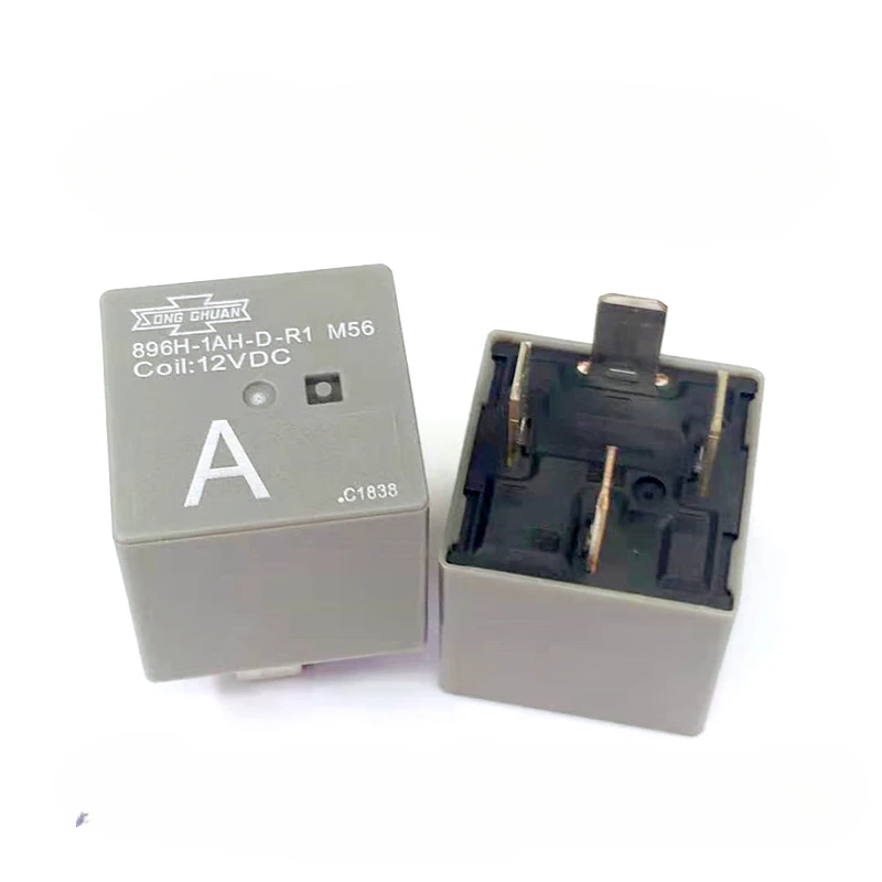 

（Brand-new）1pcs/lot 100% original genuine relay:896H-1AH-D-R1 M56 12VDC Automotive relay 40A 4pins