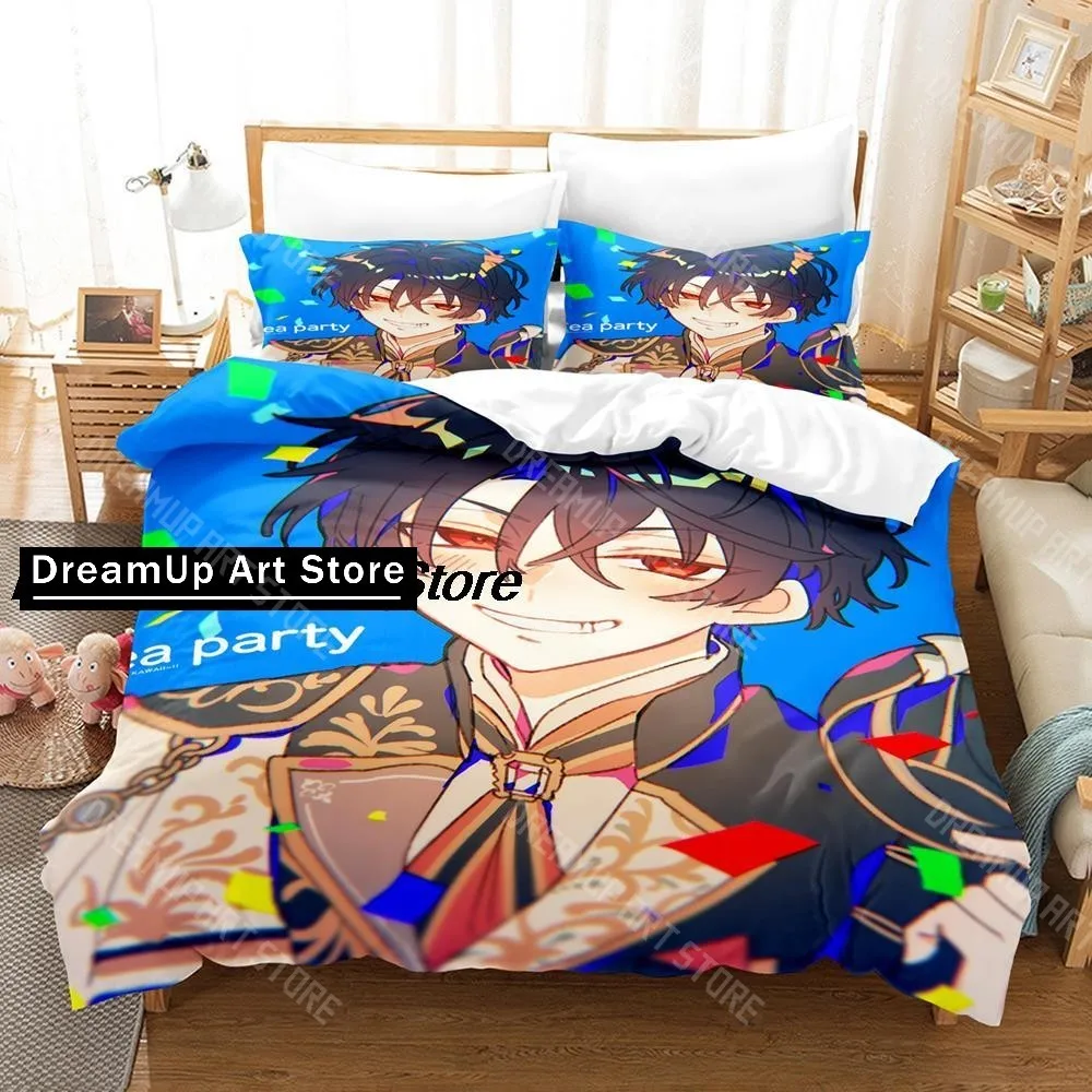3D Printed Mahoyaku Promise of Wizard Bedding Set for Boys Girls Duvet Cover Pillowcase Twin Queen King Full Single Double Sizes