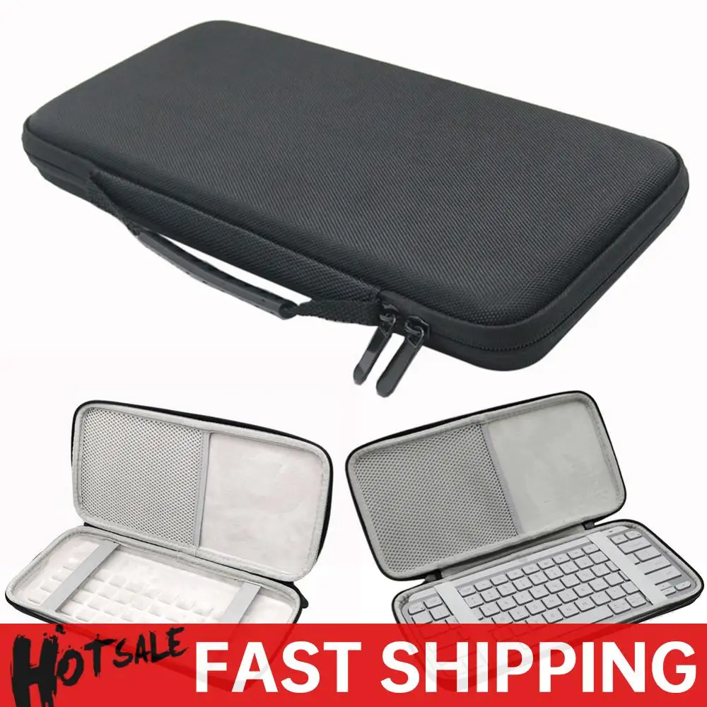 

EVA Hard Case Illuminated Keyboard Storage Case Carry Case for Logitech MX Keys Mini Wireless Keyboard