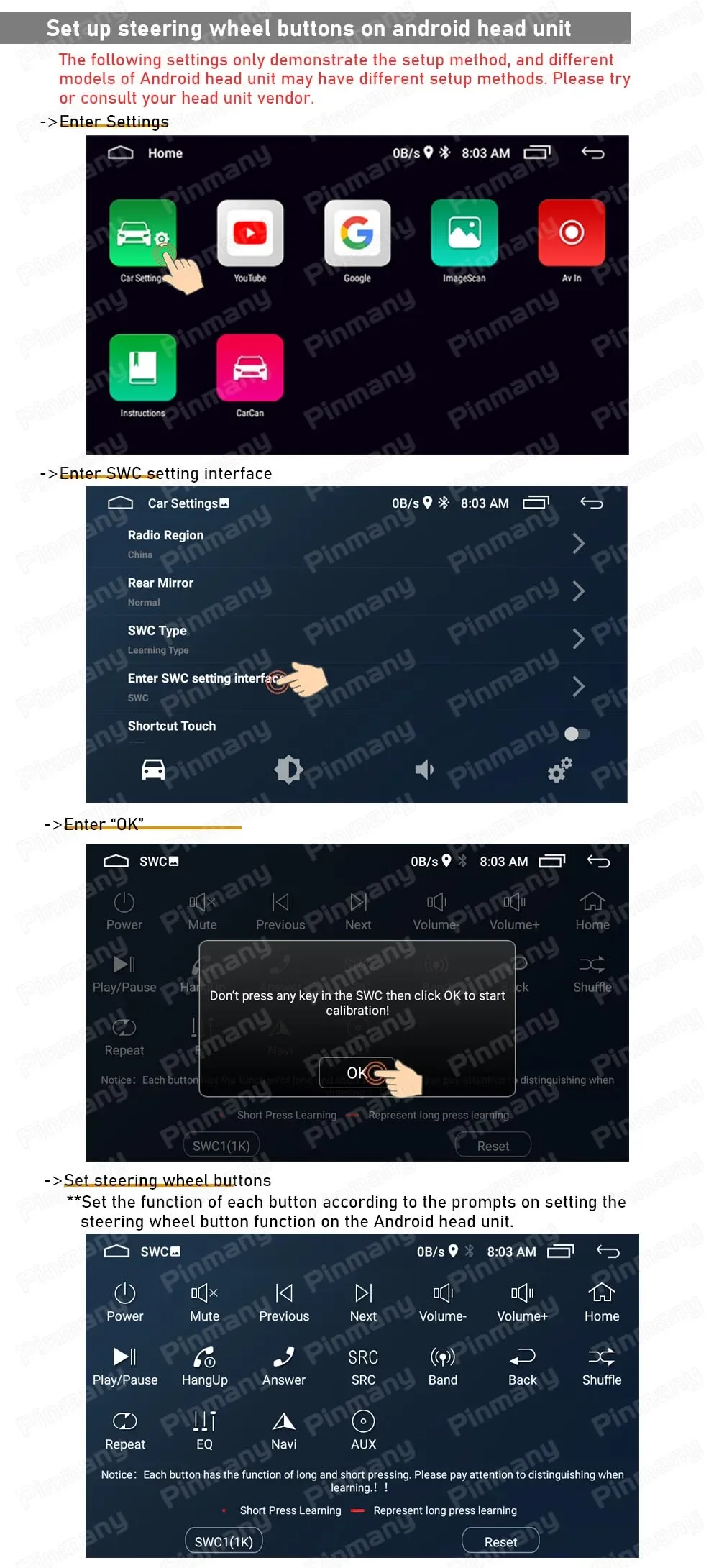 HYC4 Android-Autoradio-Kabelbaum-Adapter, unterstützt Originalkamera für Hyundai I20 Tucson 2015~2018, KIA Ceed 2016~2017 – Detail 11