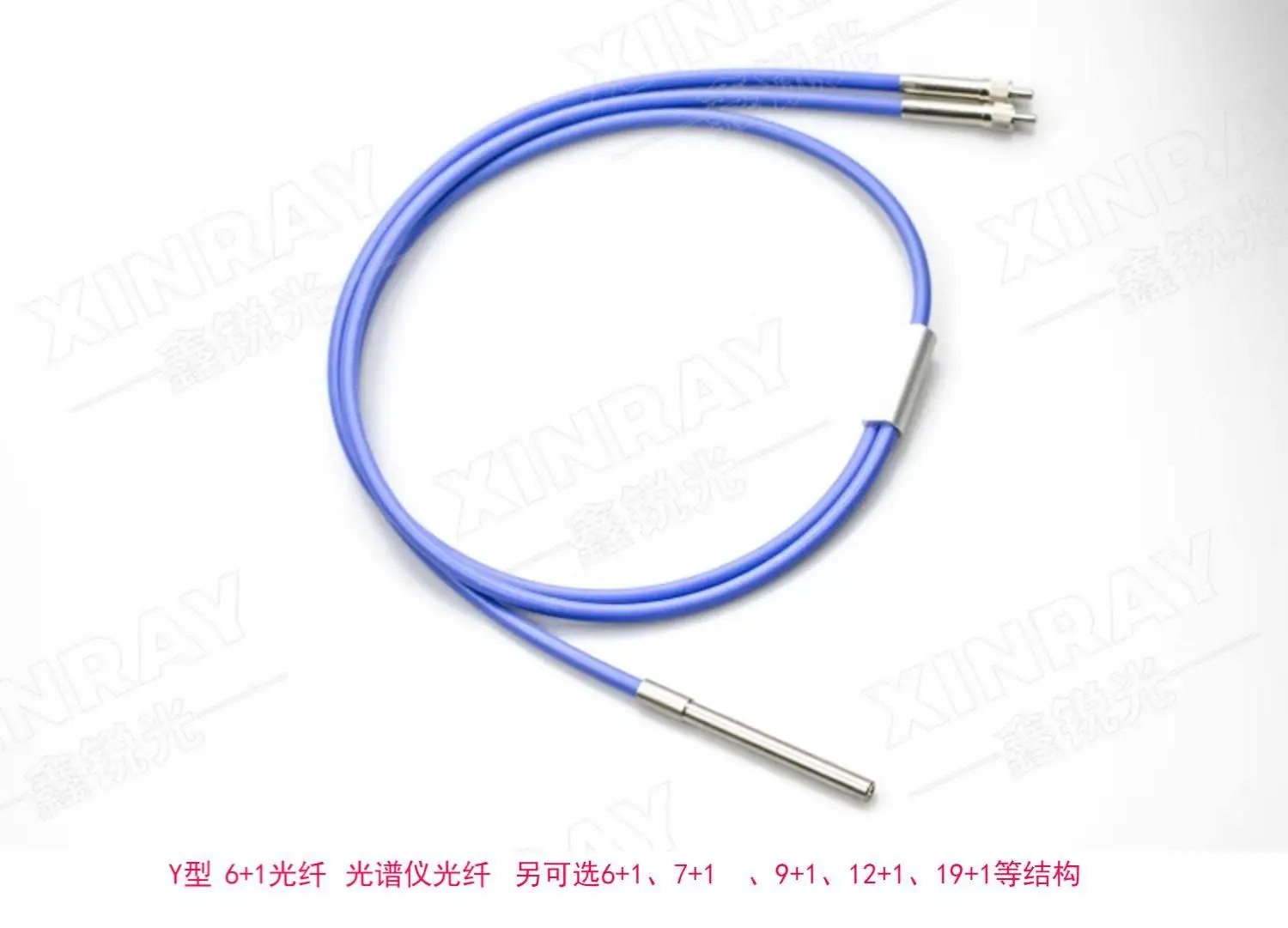 1 meter, Raman system fiber 6 + 1 fiber, reflection probe 6.35 probe fiber