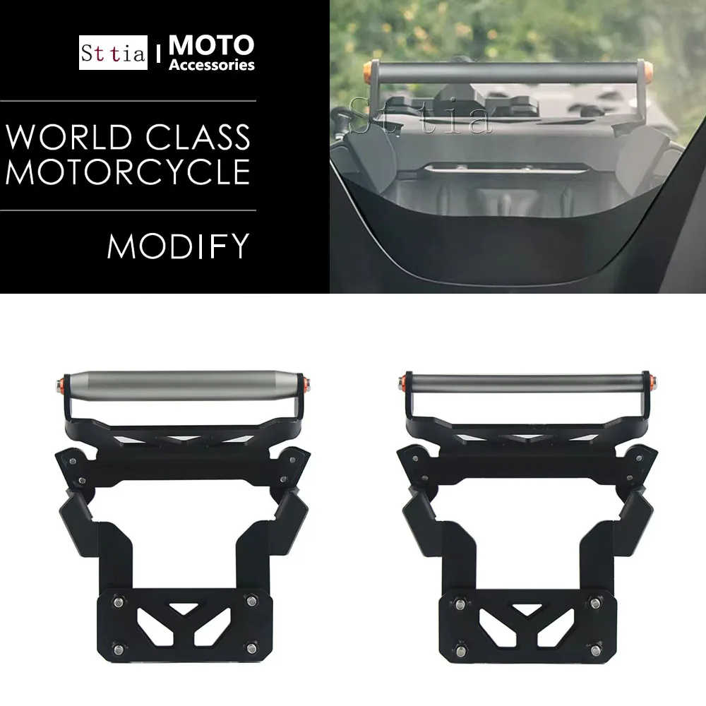 

New For Honda NSS 350 NSS350 2021-2023 Motorcycle GPS Phone USB FORZA 350 Wireless Charger Navigation Bracket Holder Mount Stand