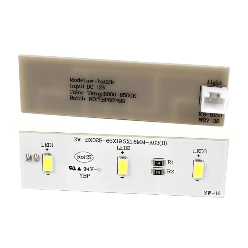 وحدة لوحة لوحة إضاءة LED لثلاجة ماجيك شيف ZBE2350HCA DC12V SWBX02B 517A