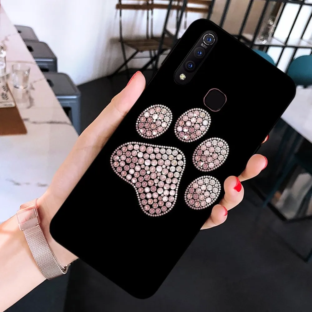 Cute Dog Paw Print Phone Case For Huawei Mate 10 20 30 40 50 lite pro Nova 3 3i 5 6 SE 7 pro 7SE