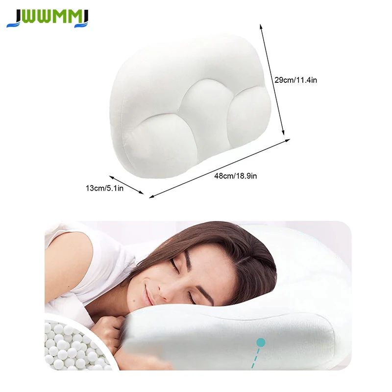 

1pcs Cervical Neck Traction Pillow for Sleeping Side Sleeper and Back Pillowsfor Sleeping Standard Neck,Head Massager