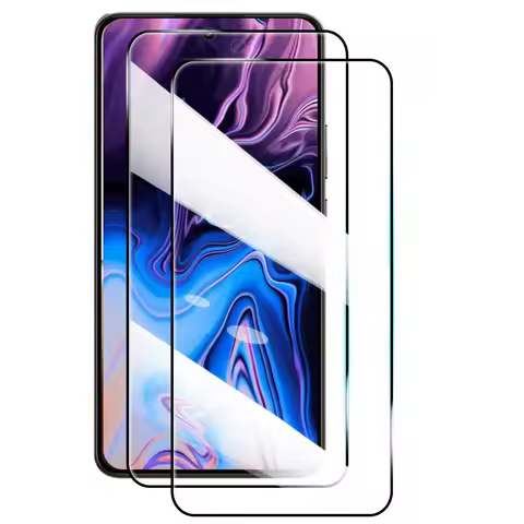 2Pcs 99D Tempered Glass For Samsung Galaxy S25 S24 Ultra S23 FE HD Screen Protector Film For Samsung S22 S21 FE S20 Full Glass