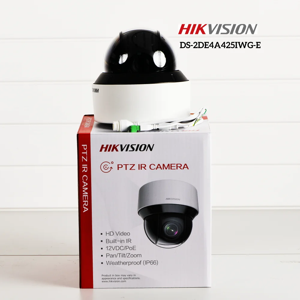 Hikvision Auto tracking DS-2DE4A425IWG-E 4MP 25X PTZ IP Camera AcuSense Human Vehicle Detection DarkFighter IR Speed Dome POE