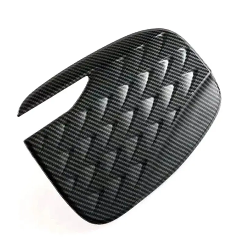

AEE5-Carbon Fiber Car Charging Port Cover Trim Protector Cover Accessory For BYD Atto 3 2022 2023