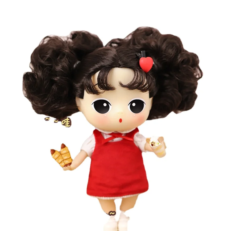 Ddung Dongji anime with the original fuzzy doll cute girl gift