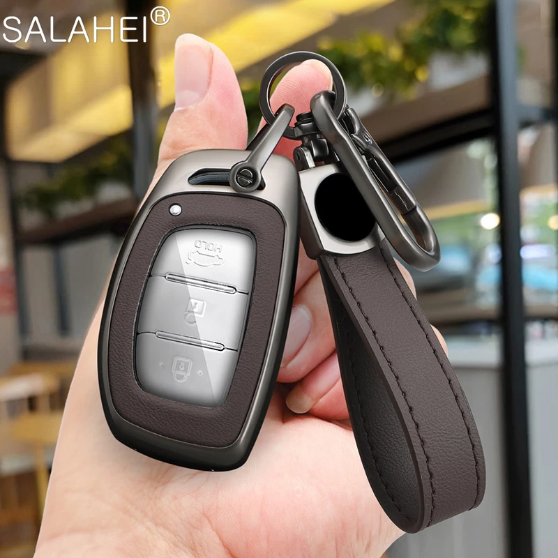 

Car Remote Key Case Cover Shell Fob For Hyundai Tucson Santa Fe Rena Sonata Elantra Creta Ix35 Ix45 I10 I30 I40 Accessories