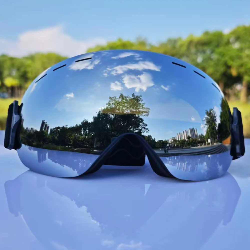 

Очки унисекс для снегохода, дышащие линзы HD, ветрозащитные, пылезащитные, защитные, модные, лыжное снаряжение, зимние мероприятия на открытом воздухе