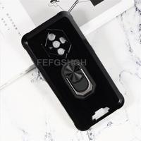 For Blackview BV6600 Case 5.7'' Back Finger Ring Soft TPU Silicone Case For Blackview BV6600 Pro BV 6600 Phone Cover