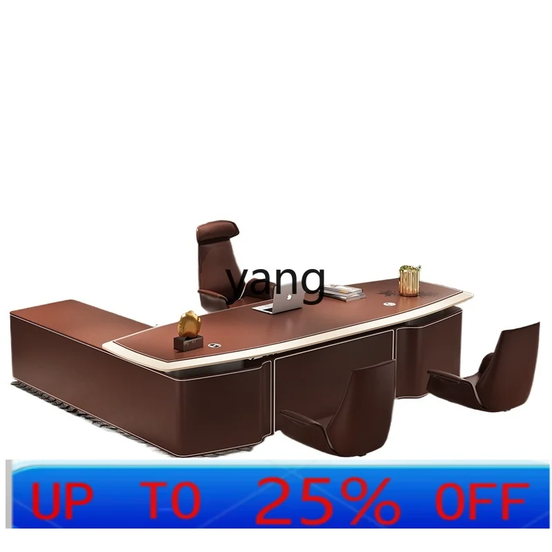 LMMsimple modern fashion president desk office chair combination