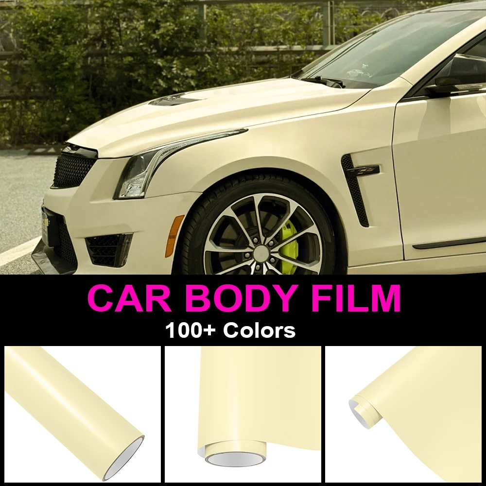 Premium PET Extinction Khaki Car Wrap Vinyl Film Vehicle Color Change Modified Sticker Auto Full Partial Body Motorcycle Cover