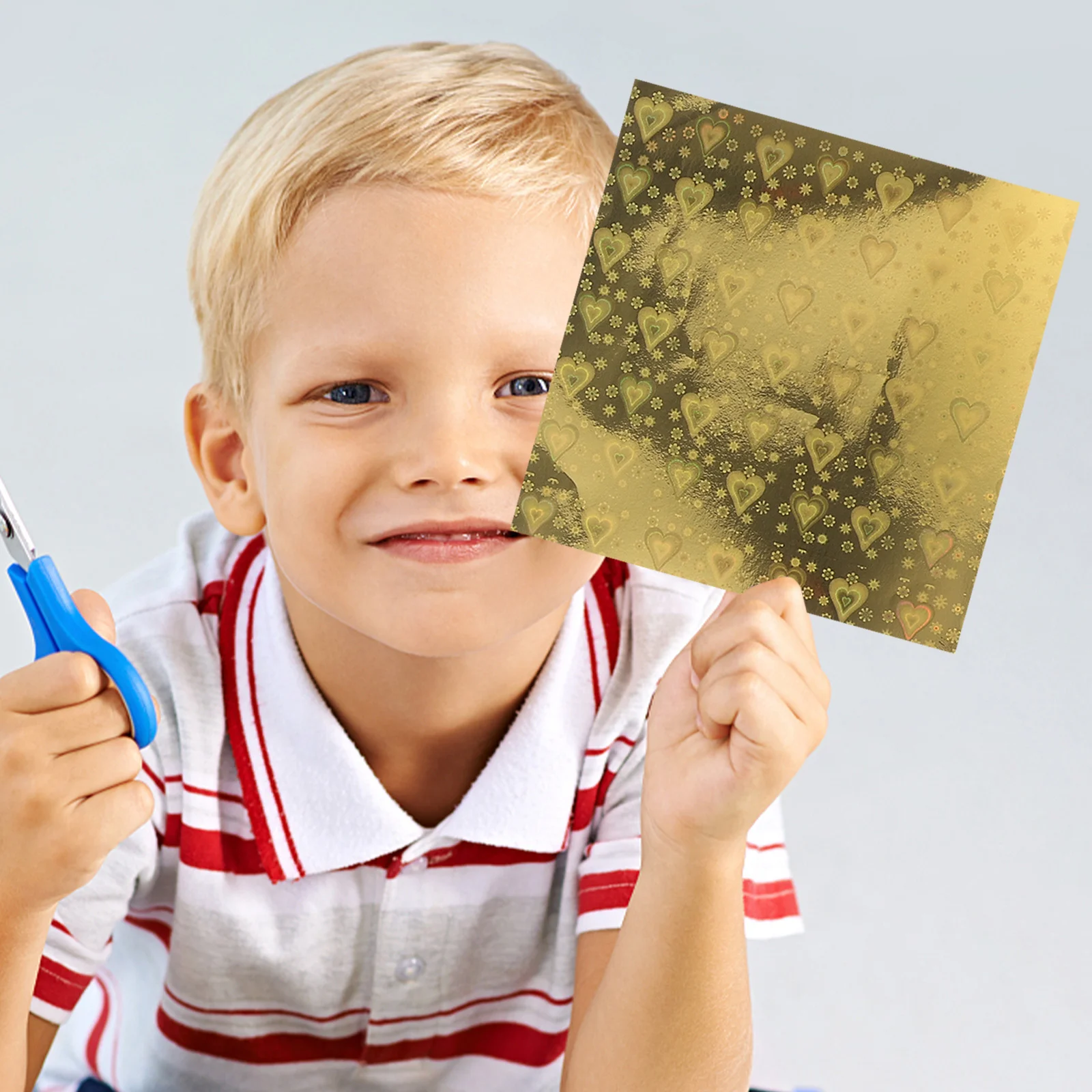 150개 DIY 종이접기 종이 정사각형 접이식 종이 수공예용 간단한 종이접기 카드 공예 용품 예술 활동 휴식 재미