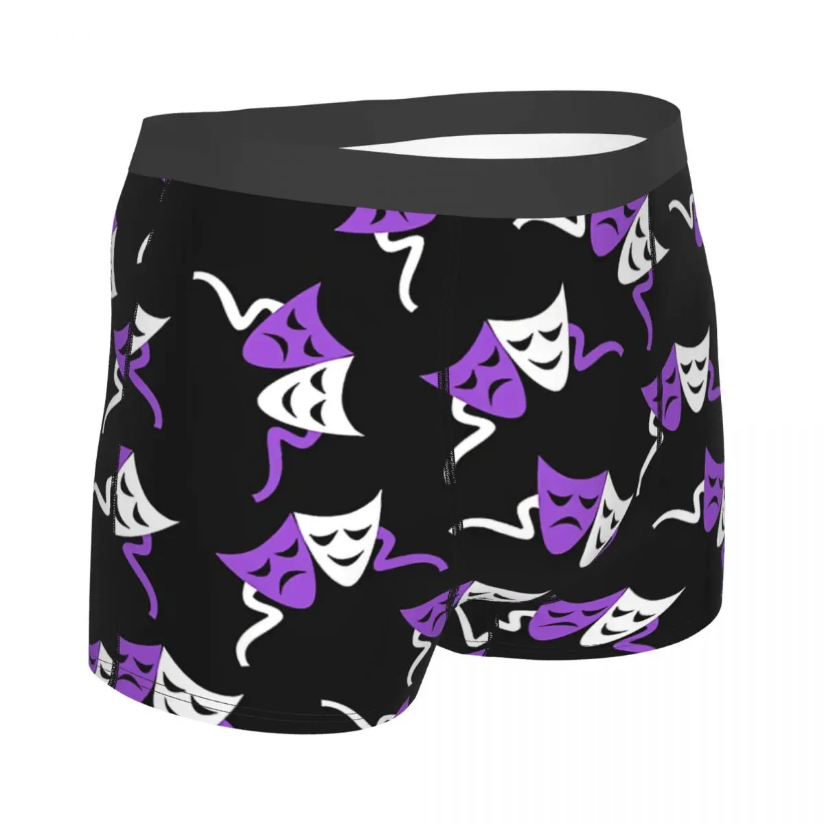 Theatre Masks Pattern Man's Boxer Briefs Underpants Highly Breathable Top Quality Sexy Shorts Gift Idea