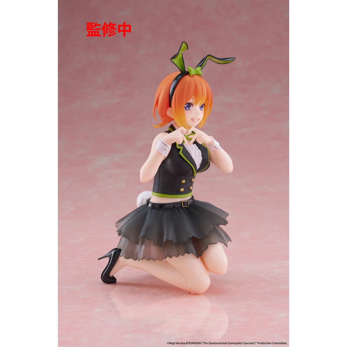 Na Stanie TAITO Desktop Śliczne Nakano Yotsuba Króliczek Ozdoby Lalki Anime Figurka Akcji Zabawka Prezent Model Kolekcja