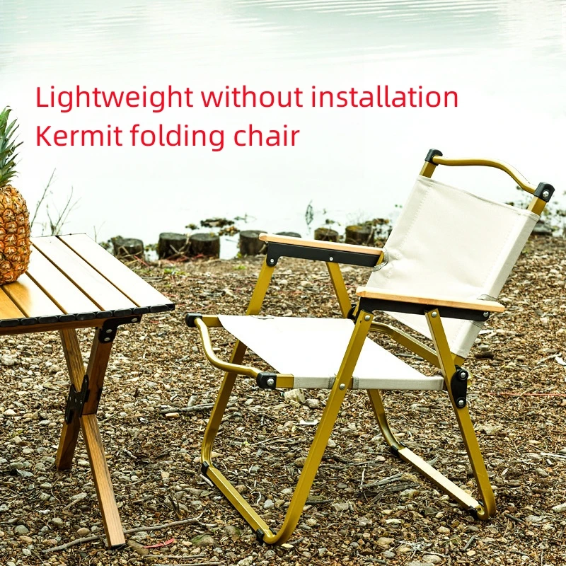 Outdoor Folding Chairs Portable Picnic Kmit Ultra Light Fishing And Camping Equipment Beach Tables And Chairs